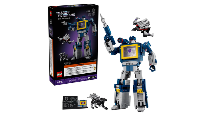Конструктор Lego Transformers: Soundwave Icons 10358 - изображение 2