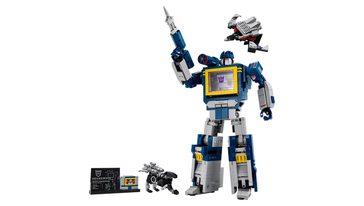 Конструктор Lego Transformers: Soundwave Icons 10358 - изображение 3