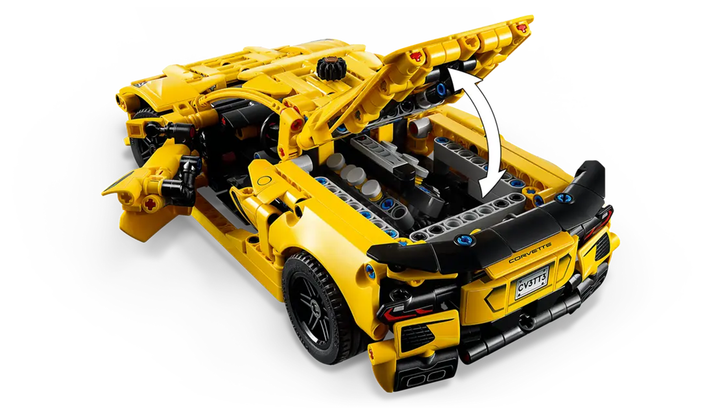 Конструктор Lego Chevrolet Corvette Stingray Technic 42205 - изображение 7
