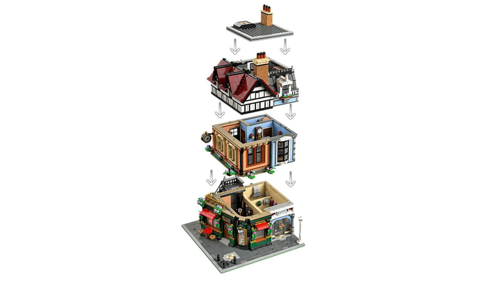 Конструктор Lego Тюдоровский Уголок Tudor Corner Icons 10350 - изображение 4