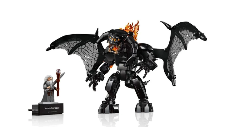 Конструктор Lego Властелин Колец Balrog Book Nook Icons 10367 - изображение 5