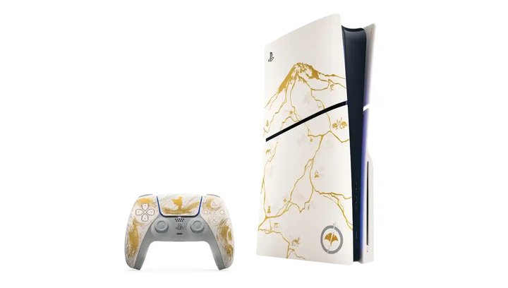 Консоль Sony PlayStation 5 Slim Blu-ray Ghost of Yotei Limited Edition 1TB White - изображение 3