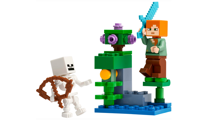Конструктор Lego Фигурка The Lush Cave Fight Polybag Minecraft 30705 min017 - Фото 2 Конструктор Lego Фигурка The Lush Cave Fight Polybag Minecraft 30705 min017 - изображение 2