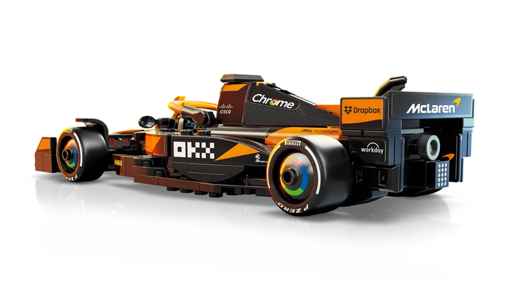 Конструктор Lego Автомобиль Для Гонки McLaren F1 Team MCL38 Speed Champions 77251 - изображение 4