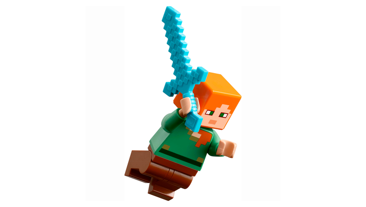 Конструктор Lego Фигурка The Lush Cave Fight Polybag Minecraft 30705 min017 - Фото 3 Конструктор Lego Фигурка The Lush Cave Fight Polybag Minecraft 30705 min017 - изображение 3