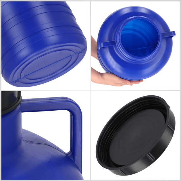 Beczka plastikowa do kiszenia Kadax Odda niebieska 20 l (5903699432600) - obraz 6