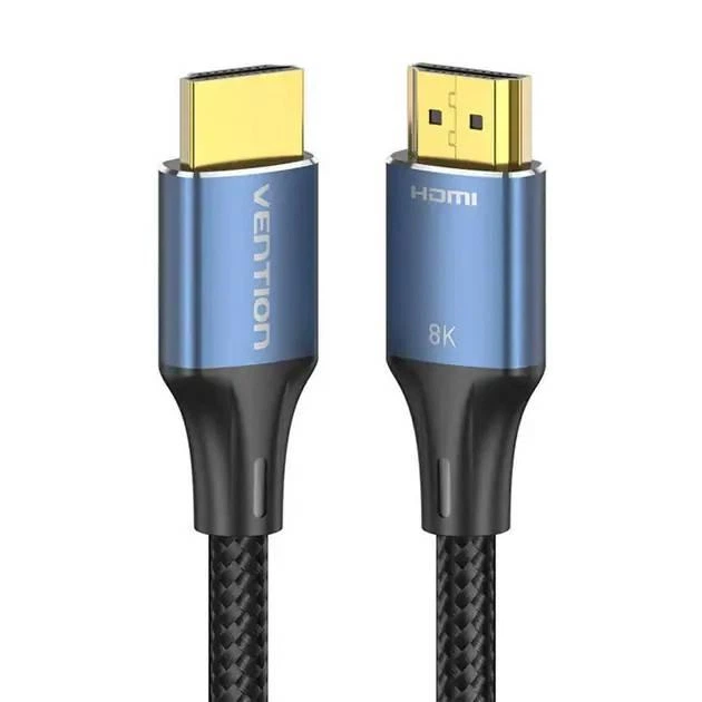 Кабель Vention HDMI-HDMI V 2.1 1 м (ALGLF) - Фото 1 Кабель Vention HDMI-HDMI V 2.1 1 м (ALGLF) - изображение 1