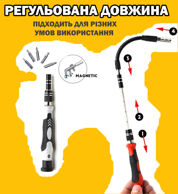 Отвертки Vastar 115 в 1 для ремонта электроники - Фото 3 Отвертки Vastar 115 в 1 для ремонта электроники - изображение 3