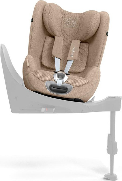 Fotelik samochodowy Cybex Sirona T i-Size Plus Ozy Beige Platinum (4063846405404) - obraz 6
