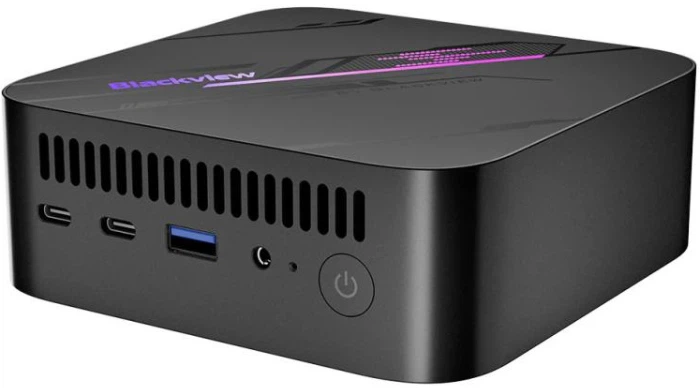 Неттоп Blackview Mini PC MP100 (MP100 R7 32GB+1TB) Black - зображення 2