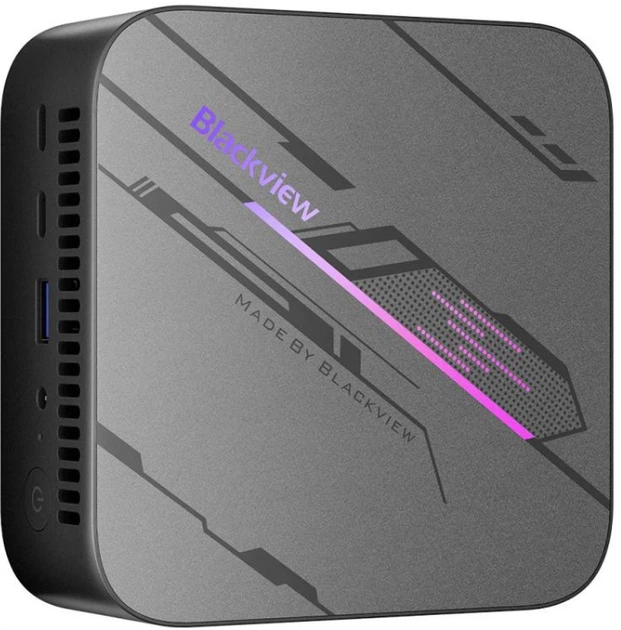Неттоп Blackview Mini PC MP100 (MP100 R7 32GB+1TB) Black - зображення 5