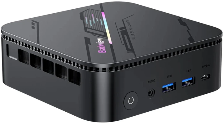 Неттоп Blackview Mini PC MP100 PRO (MP100 PRO I5 16GB+1TB) Black - зображення 2