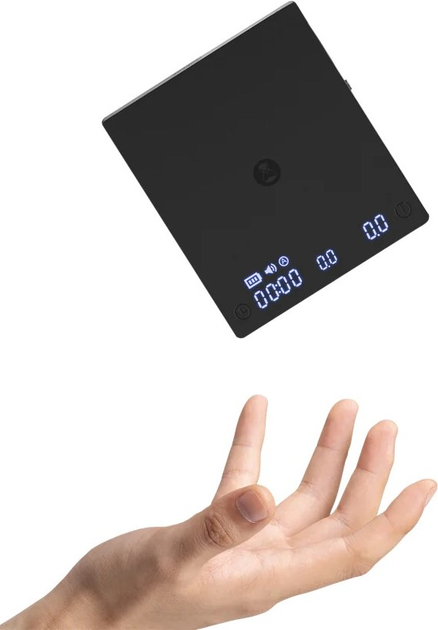 Кавові ваги з таймером Timemore Basic Mini Чорні - зображення 6
