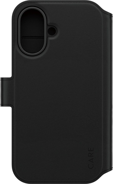Чохол-книжка CARE by PanzerGlass Feature Case Tango Two-in-One Wallet w. MagSafe для Apple iPhone 16 Black (5715685003912) - зображення 2