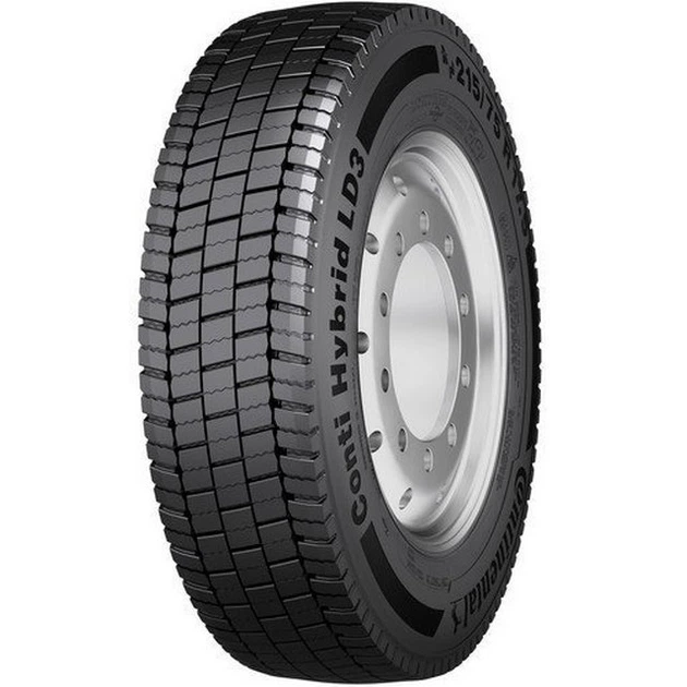 Грузовые шины Continental LD3 Hybrid (ведущая) 215/75 R17.5 126/124M 3PMSF 12PR - Фото 1 Грузовые шины Continental LD3 Hybrid (ведущая) 215/75 R17.5 126/124M 3PMSF 12PR - изображение 1