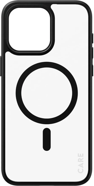 Etui CARE by PanzerGlass Flagship Case Transparent Urban Combat w. Black MagSafe do Apple iPhone 15 Pro Max (5715685005633) - obraz 2