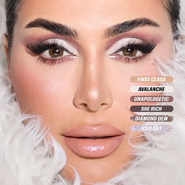 ICy Nude アイシャドウパレット HUDA BEAUTY Палитра теней для век Huda Beauty Icy Nude – купить онлайн на ROZETKA