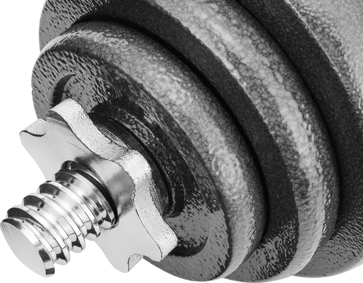 Zestaw hantli żeliwnych Gymtek w walizce 19 kg (5907766663072) - obraz 9