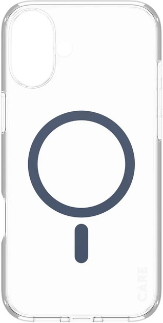 Панель CARE by PanzerGlass Flagship Case Transparent Urban Combat w. Blue MagSafe для Apple iPhone 16 Plus (5715685004339) - зображення 2
