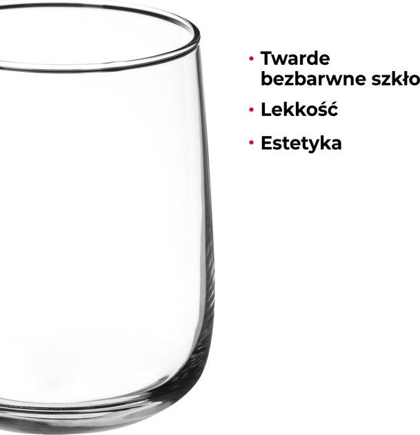 Набір склянок Kadax Alezio 330 мл 6 шт (5903699408322) - зображення 4