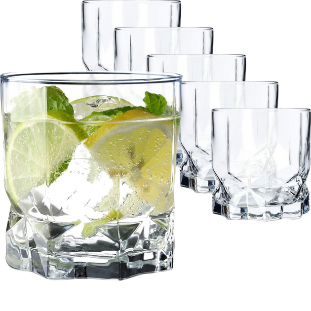 Zestaw szklanek niskich Kadax Anzio 325 ml 6 szt (5903699431887) - obraz 1