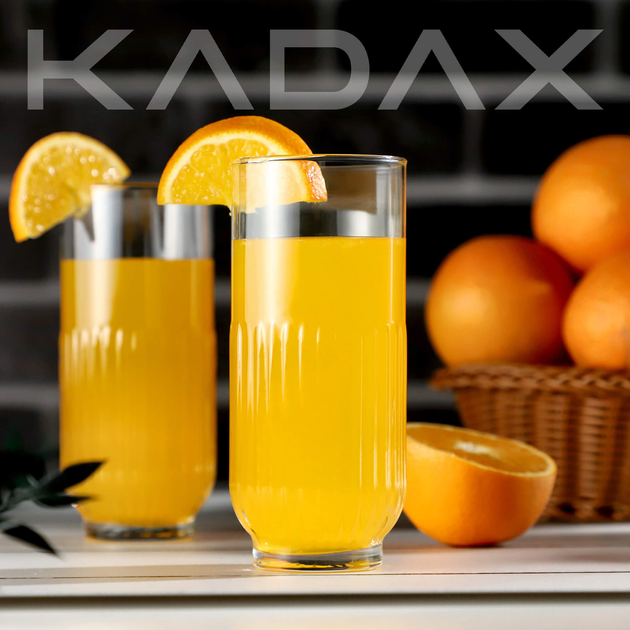 Набір склянок високих Kadax Driva 395 мл 6 шт (5903699482582) - зображення 3