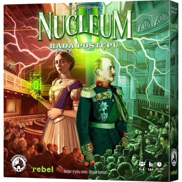 Доповнення до настільної гри Rebel Nucleum: Рада прогресу (5906954790149) - зображення 1