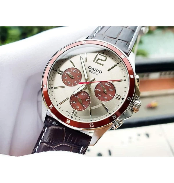 Мужские часы Casio TIMELESS COLLECTION MTP-1374L-7A1 - Фото 2 Мужские часы Casio TIMELESS COLLECTION MTP-1374L-7A1 - изображение 2