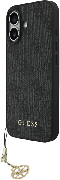 Панель Guess 4G Charms для Apple iPhone 17 Black (GUHMP17SGF4GCK) - зображення 3