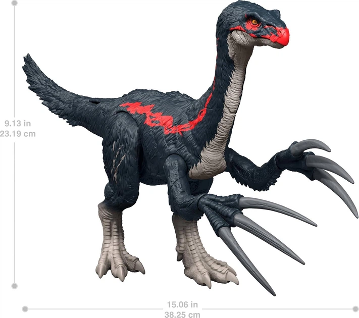 Динозавр Теризинозавр Jurassic World Therizinosaurus Dinosaur Action Figure - Фото 2 Динозавр Теризинозавр Jurassic World Therizinosaurus Dinosaur Action Figure - изображение 2