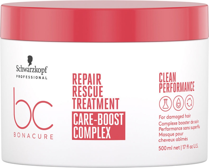 Schwarzkopf Professional BC Bonacure Repair Rescue Odbudowująca maska do włosów zniszczonych 500 ml (4045787723830 / 4067971110172) - obraz 2