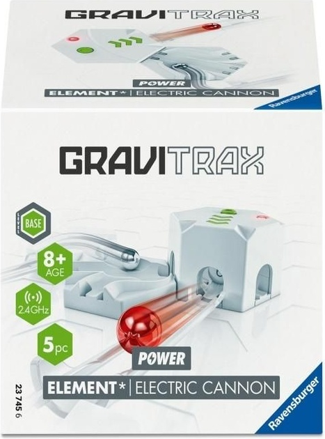 Набір для побудови додаткових елементів Ravensburger Gravitrax Power Електрична гармата 23745 (4005556237456) - зображення 1