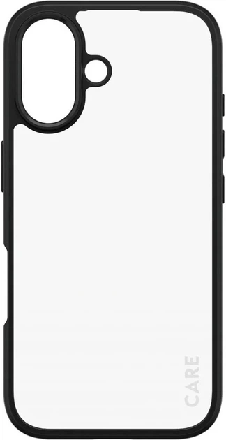 Панель CARE by PanzerGlass Flagship Case Transparent Urban Combat w. Black Frame для Apple iPhone 16 (5715685004278) - зображення 2