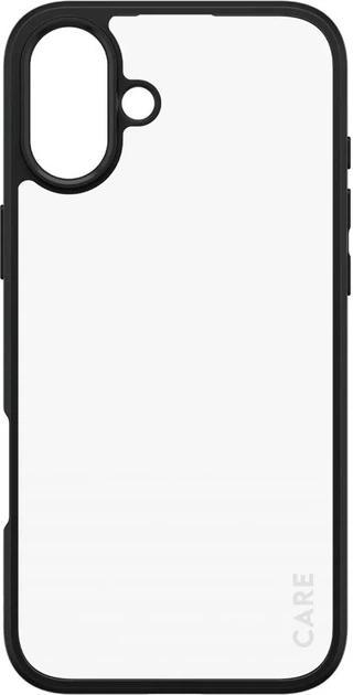 Панель CARE by PanzerGlass Flagship Case Transparent Urban Combat w. Black Frame для Apple iPhone 16 Plus (5715685004292) - зображення 2