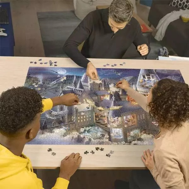 Puzzle Ravensburger Zamek w Hogwarcie 3000 elementów 17561 (4005556175611) - obraz 3