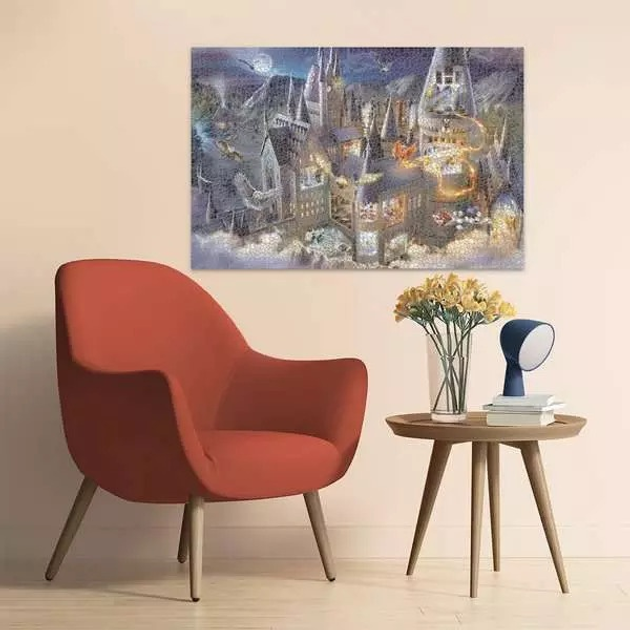 Puzzle Ravensburger Zamek w Hogwarcie 3000 elementów 17561 (4005556175611) - obraz 4
