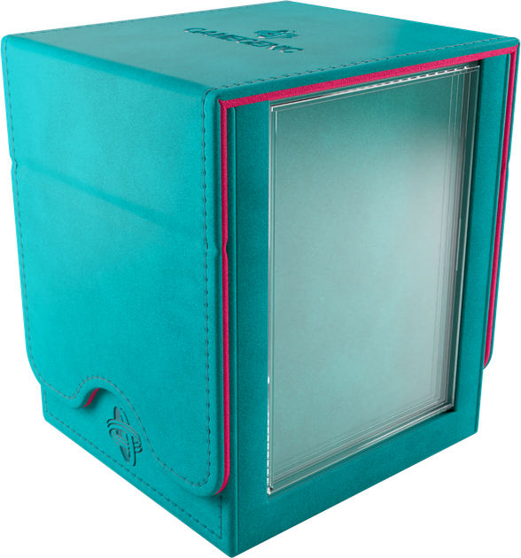 Коробка для карт Gamegenic: Squire PLUS 100+ XL - Блакитний/Рожевий (4251715418468) - зображення 12