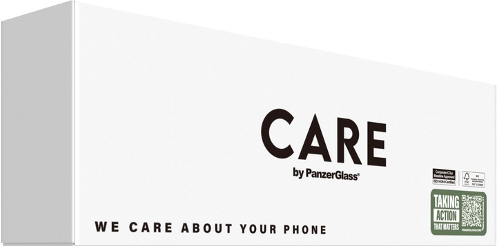 Панель CARE by PanzerGlass Fashionable Case Samba Clear w. MagSafe для Apple iPhone 16e (CRBFLCMG29845) - зображення 3