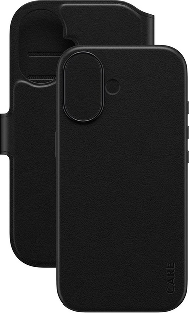 Чохол-книжка CARE by PanzerGlass Feature Case Tango Two-in-One Wallet w. MagSafe для Apple iPhone 17 Black (CR29833) - зображення 2