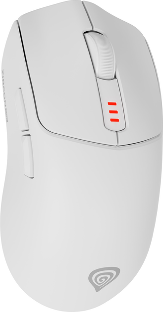 Mysz Genesis Zircon 500 Wireless/Bluetooth/USB White (NMG-2114) - obraz 2