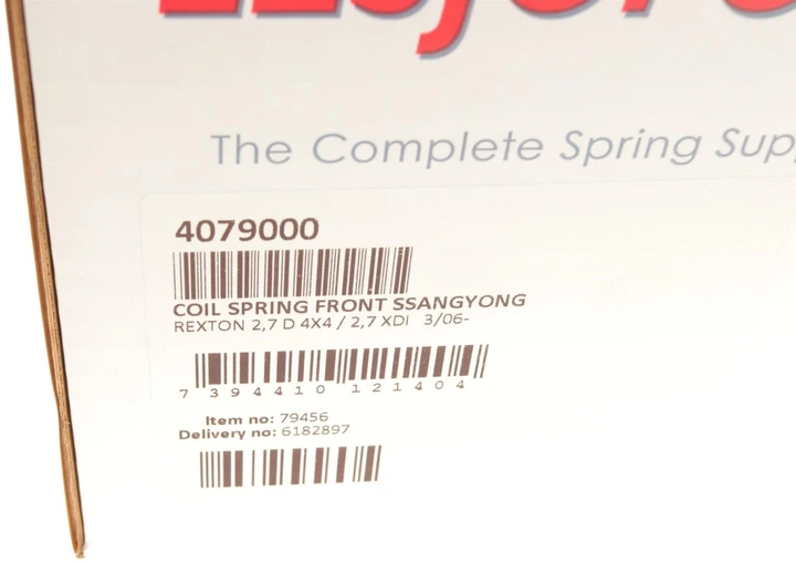 Пружина підвіски Lesjofors (4079000) - зображення 6