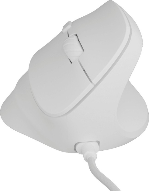 Mysz Natec Crake 2 Pro USB White (NMY-2273) - obraz 3