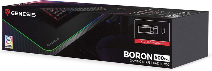 Podkładka pod myszkę Genesis Boron 500 XXL RGB Black (NPG-2110) - obraz 13