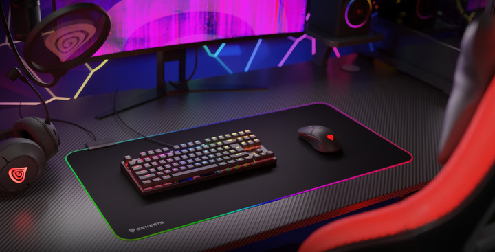 Podkładka pod myszkę Genesis Boron 500 XXL RGB Black (NPG-2110) - obraz 14