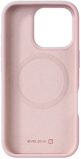 Панель Evelatus Premium Magsafe Soft Touch Silicone для Apple iPhone 16 Pink (EVEAPP16PMSCP) - зображення 3
