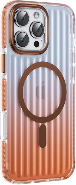 Панель Evelatus EchoWave Vivid MagSafe Case для Apple iPhone 16 Pro Pink Sand (EVEAPP16PEWVMPS) - зображення 1