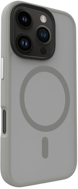 Панель Evelatus Hybird Case With Magsafe для Apple iPhone 16 Pro Silver (EVEAPP16PHMCS) - зображення 2