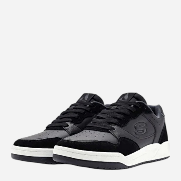 Sneakersy męskie Skechers Volley Low Lifestyle 183241-BLK 41 Czarne (197976397309) - obraz 2