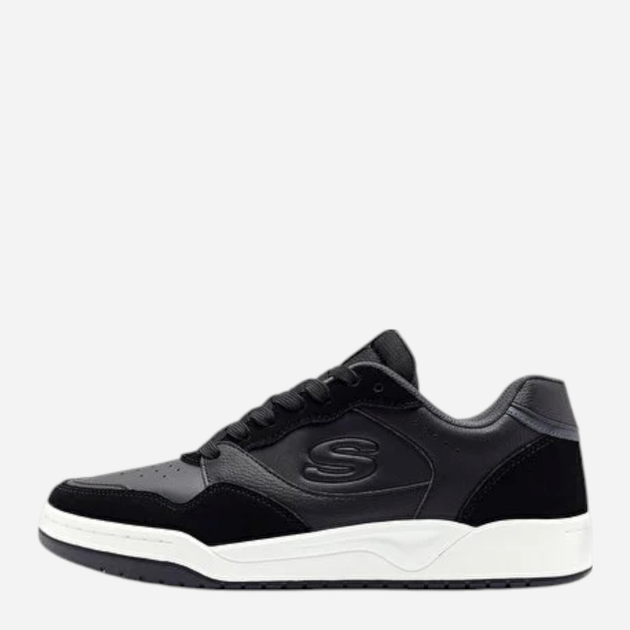 Чоловічі кеди низькі Skechers Volley Low Lifestyle 183241-BLK 46 Чорні (197976397385) - зображення 1