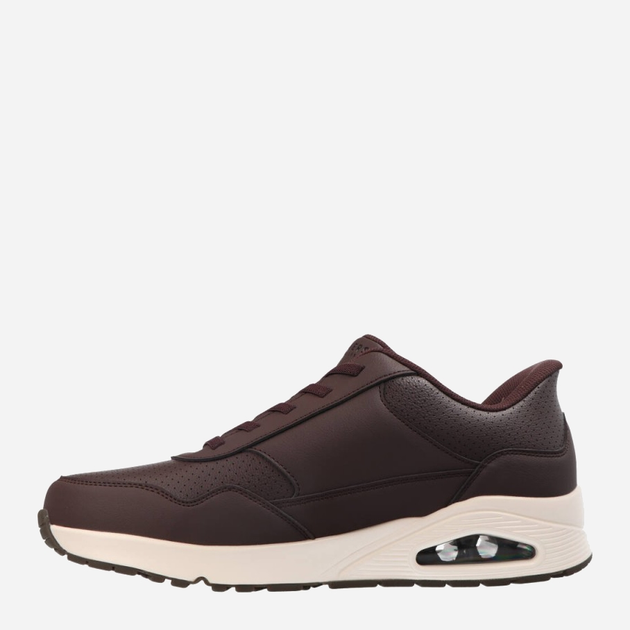Чоловічі кросівки Skechers Uno Banksia Luxe 183023-CHOC 47.5 Коричневі (198739857832) - зображення 3